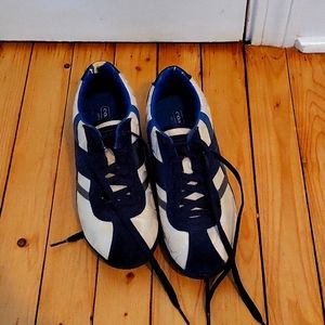 Coach sneakers, white and blue, size 7.5